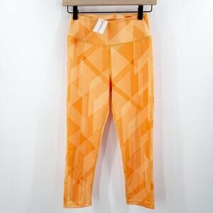 Orangetheory Leggings Womens Extra Small NWT Capri geometric print cropped gym